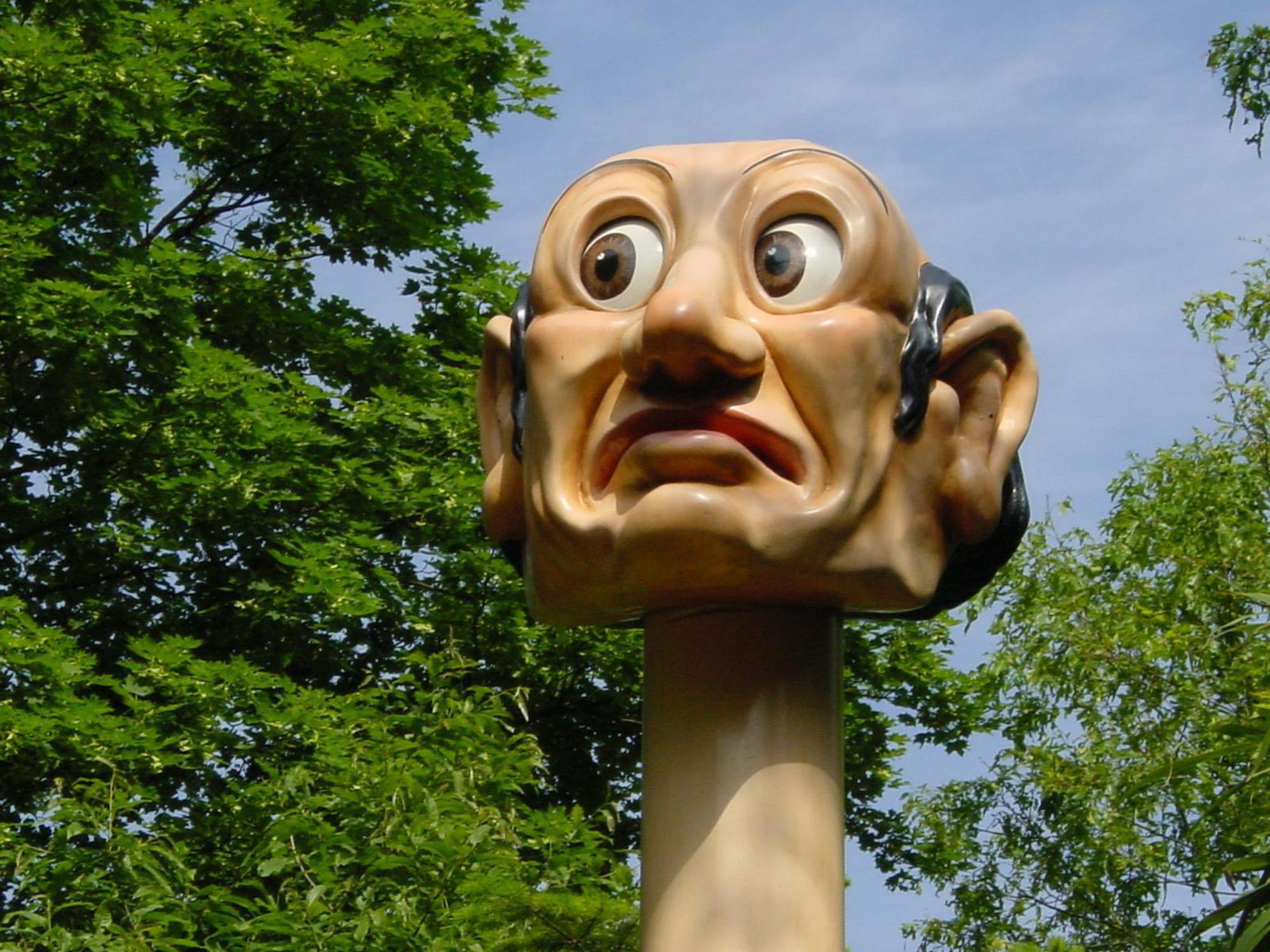 Langnek in the Efteling